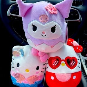 NEW SANRIO, Hello Kitty, Kuromi Squishmallows